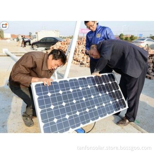 8W-160W solar street light system (separate and all in one design)